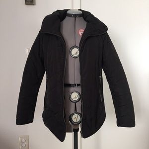 Black Water-Resistant Jacket